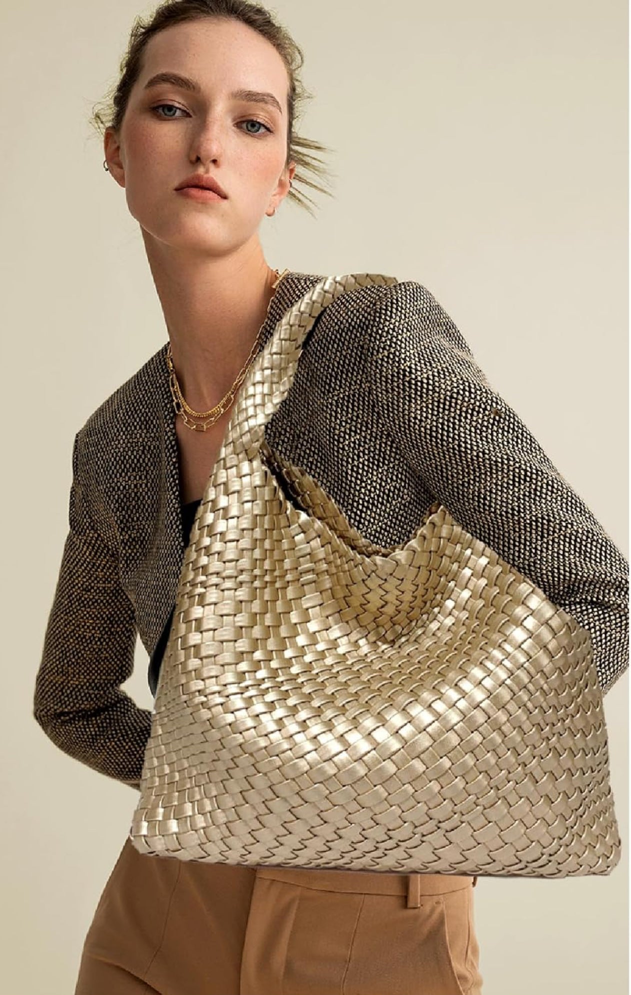 Cleo Handwoven Luxury Tote