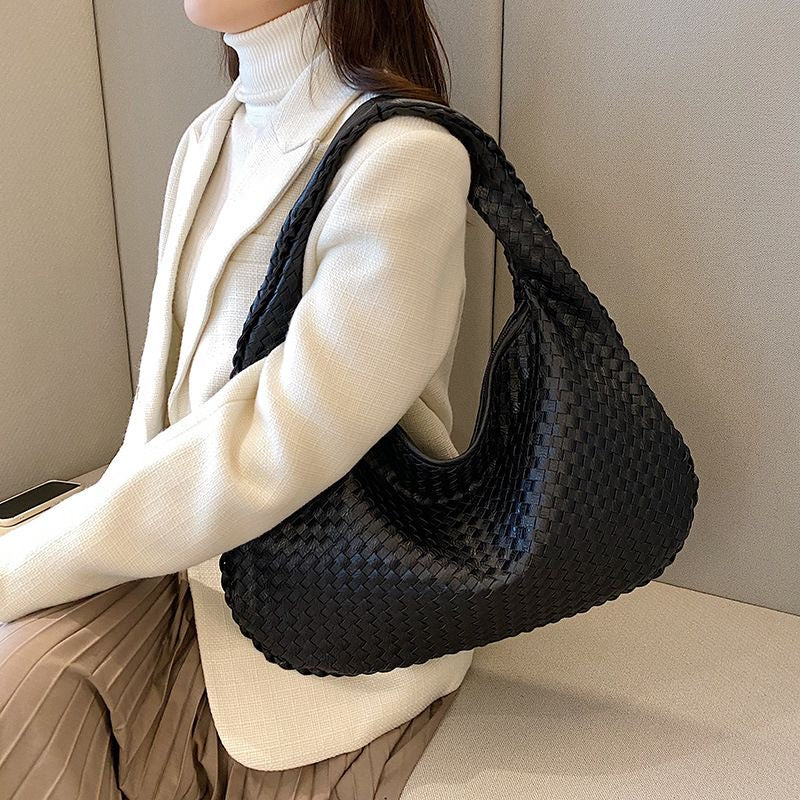 Darcy Woven Designer Style Hobo Bag