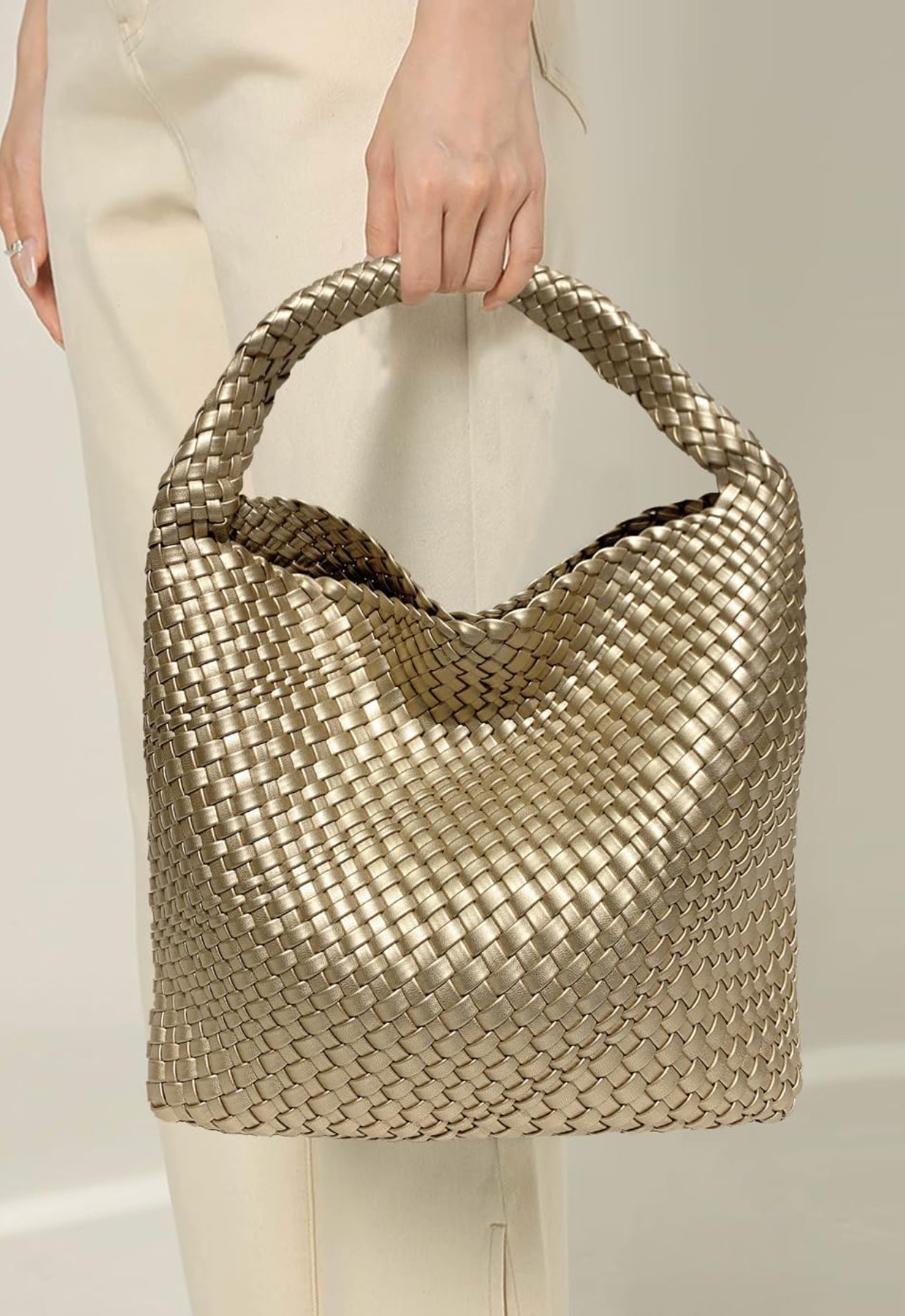 Cleo Handwoven Luxury Tote