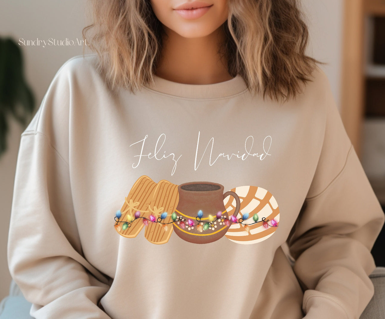 Feliz Navidad Crewneck Sweater